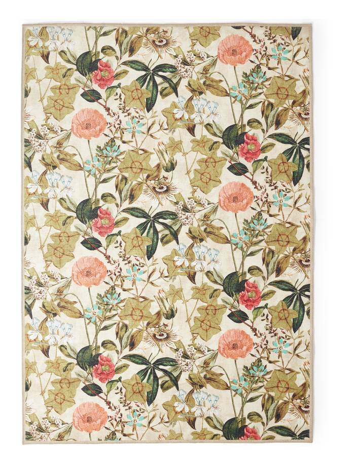 Clarke & Clarke Passiflora Peaches & Cream Washable rug