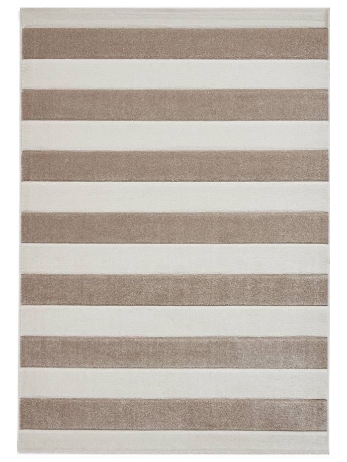 Catherine Lansfield Cove Stripe Natural Rug rug
