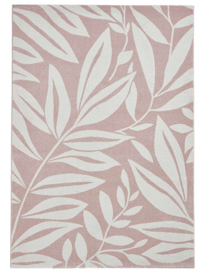 Catherine Lansfield Sorrel Leaves Rose Rug rug