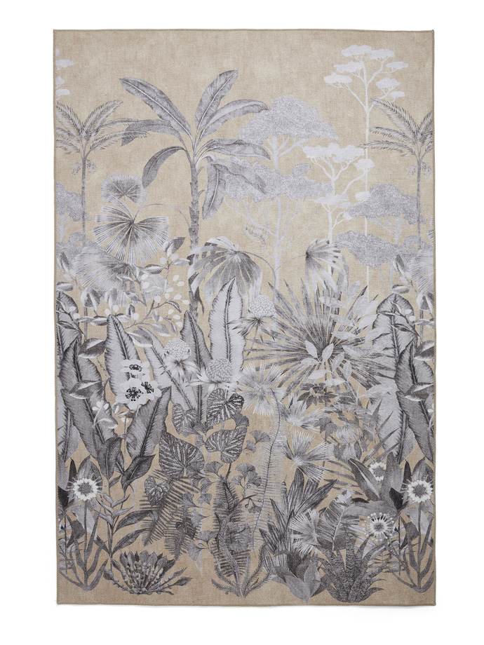 Harlequin Floreana Black Earth Washable rug