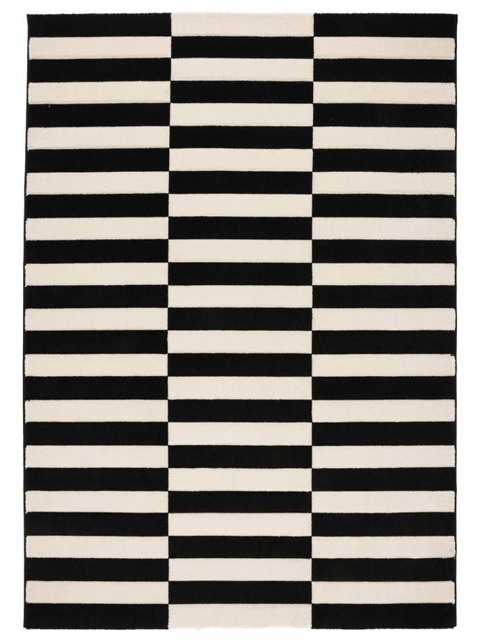 House Llewelyn-Bowen Dolce Vita Black/White Rug rug